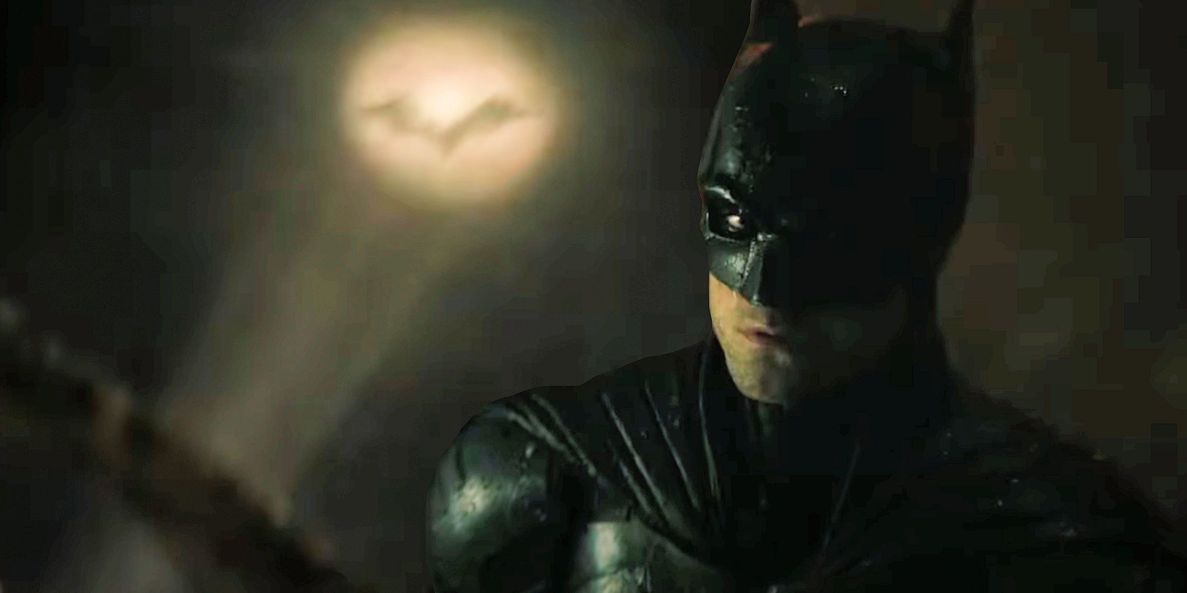 The Batman Bat-Signal Brightened