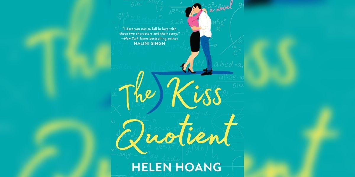 La portada del libro The Kiss Quotient de Helen Hoang