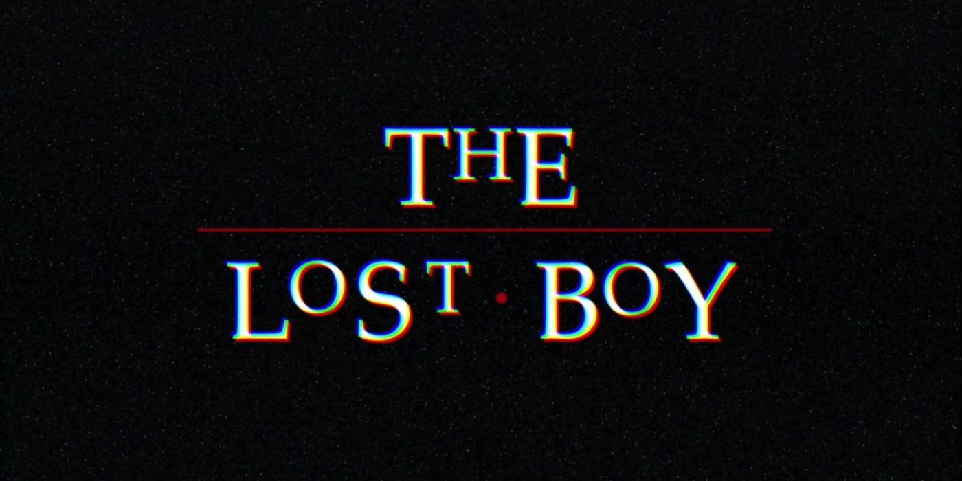 The Lost Boy title card in LEGO Star Wars Terrifying Tales