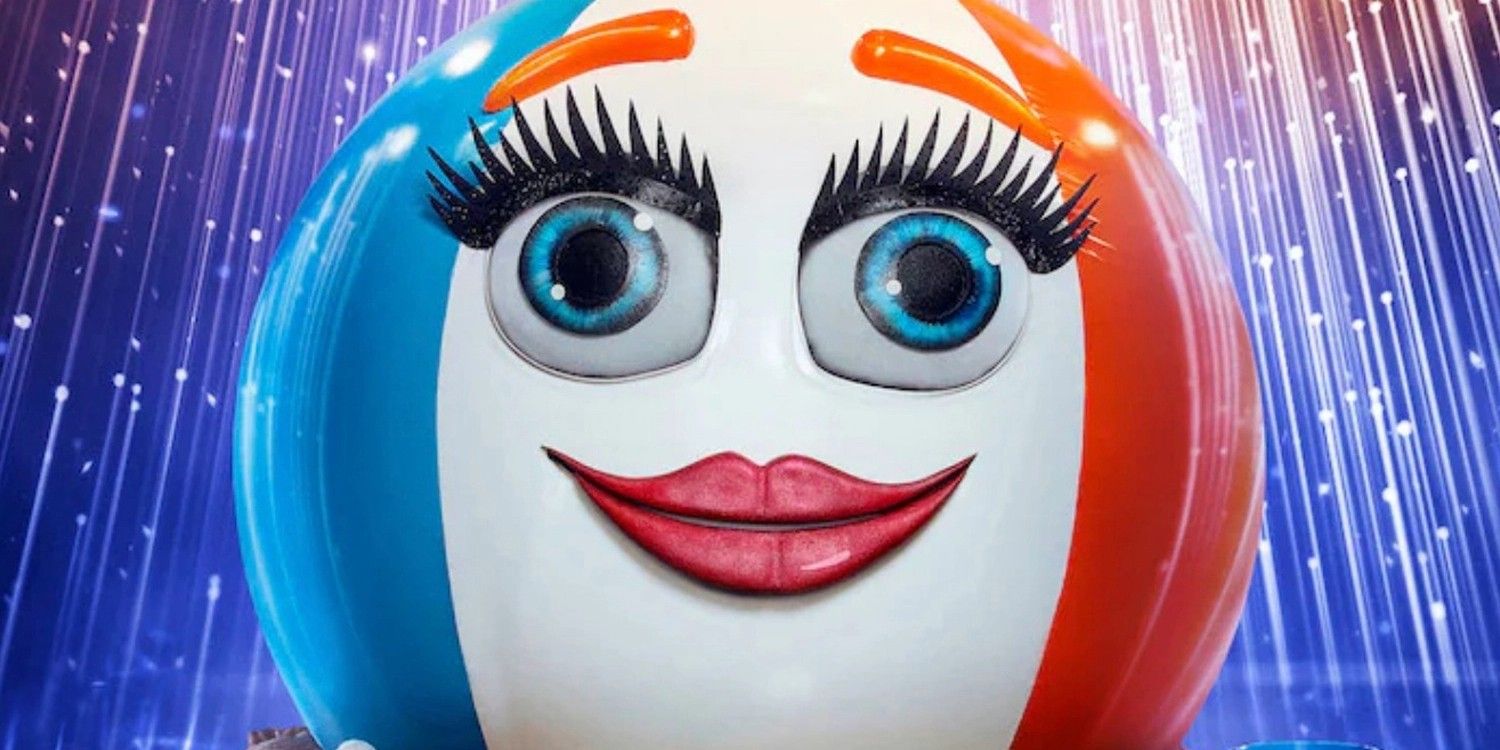The Beach Ball in their portrait for The Masked Singer