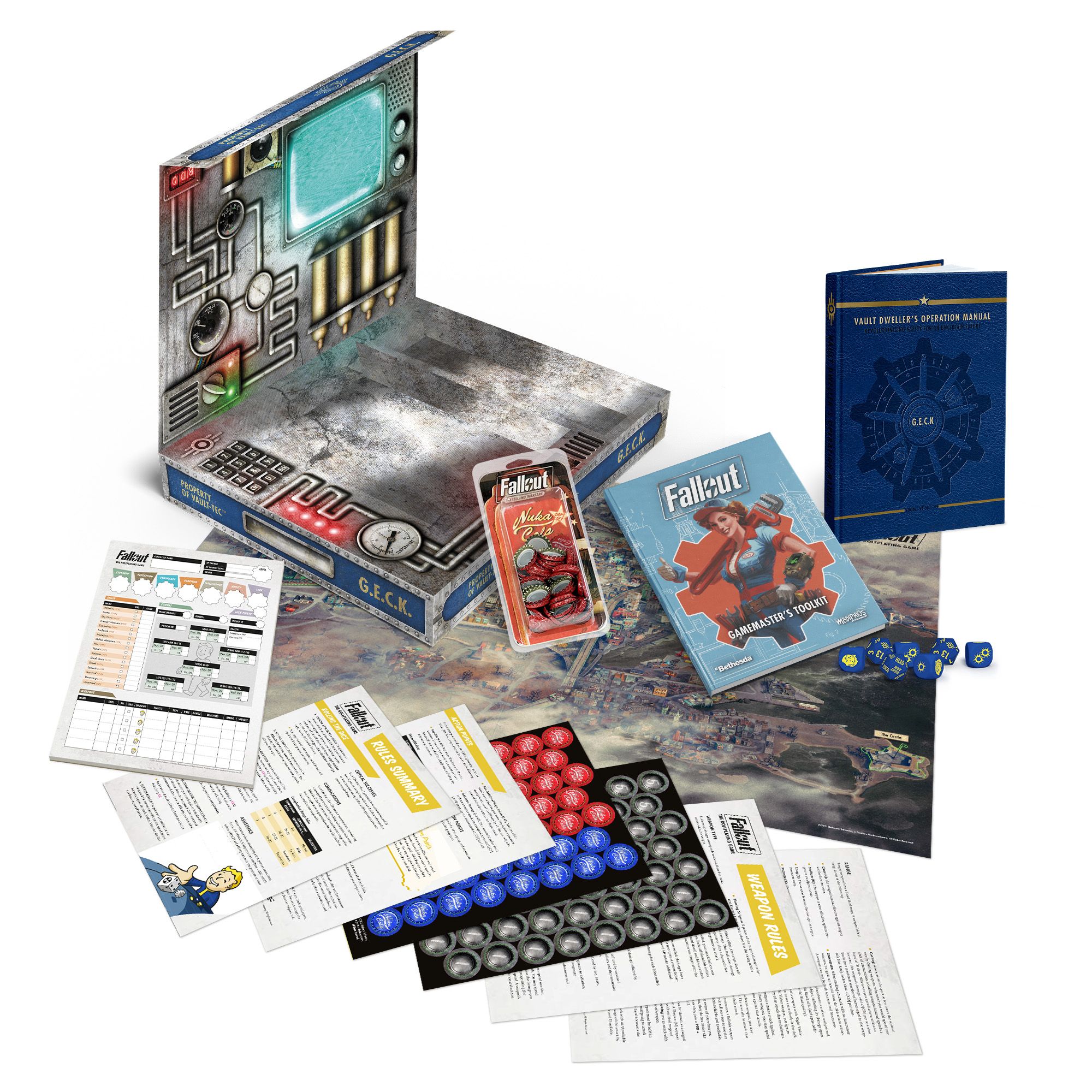 An image showing the Fallout: The Roleplaying game.