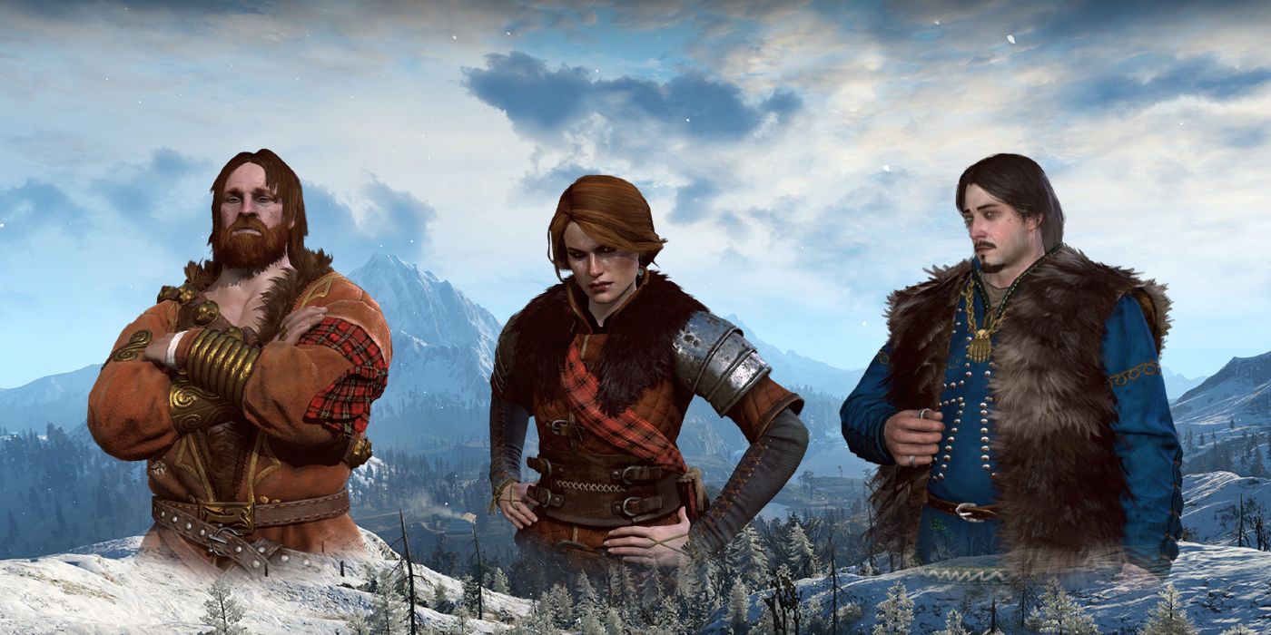 Character endings for The Witcher 3's Skellige Nobility