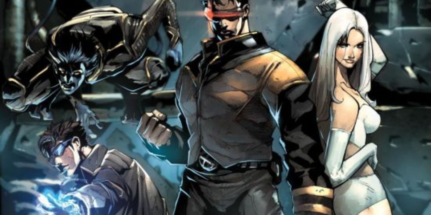 The X-Men assemble in Marvel Comics.