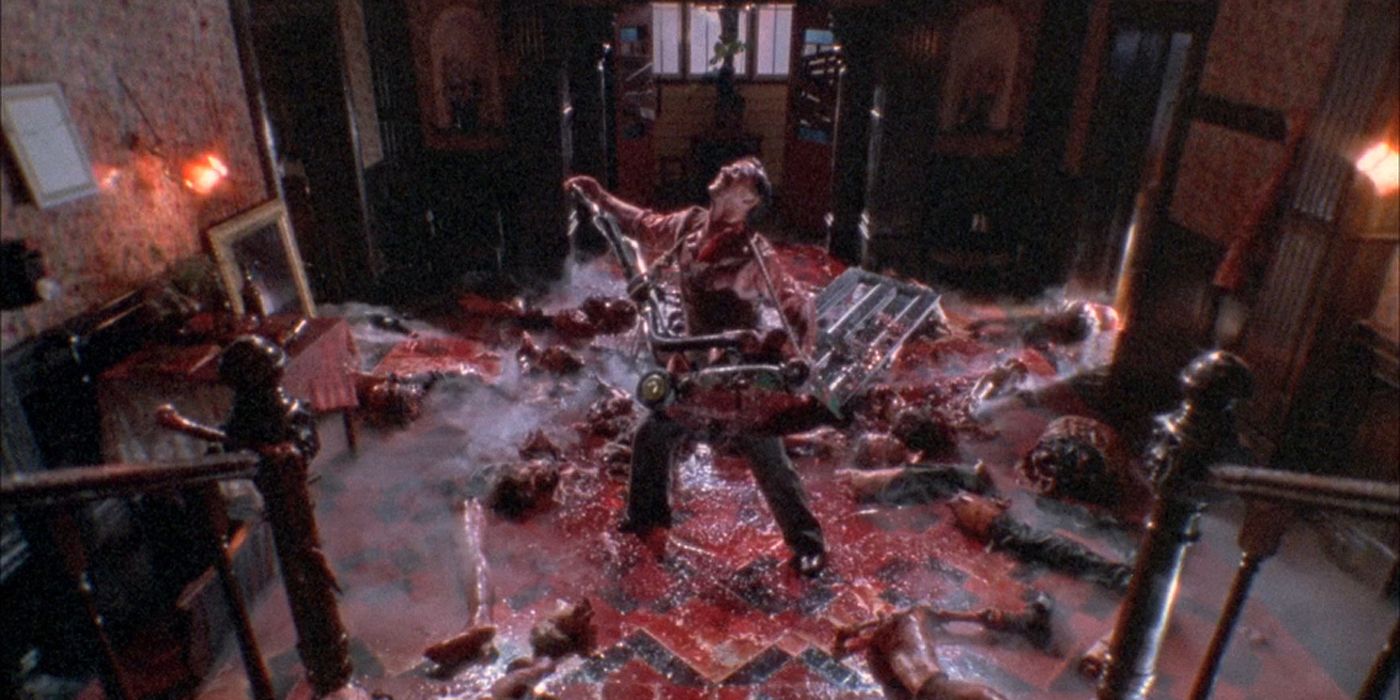 The bloody house in Dead Alive.