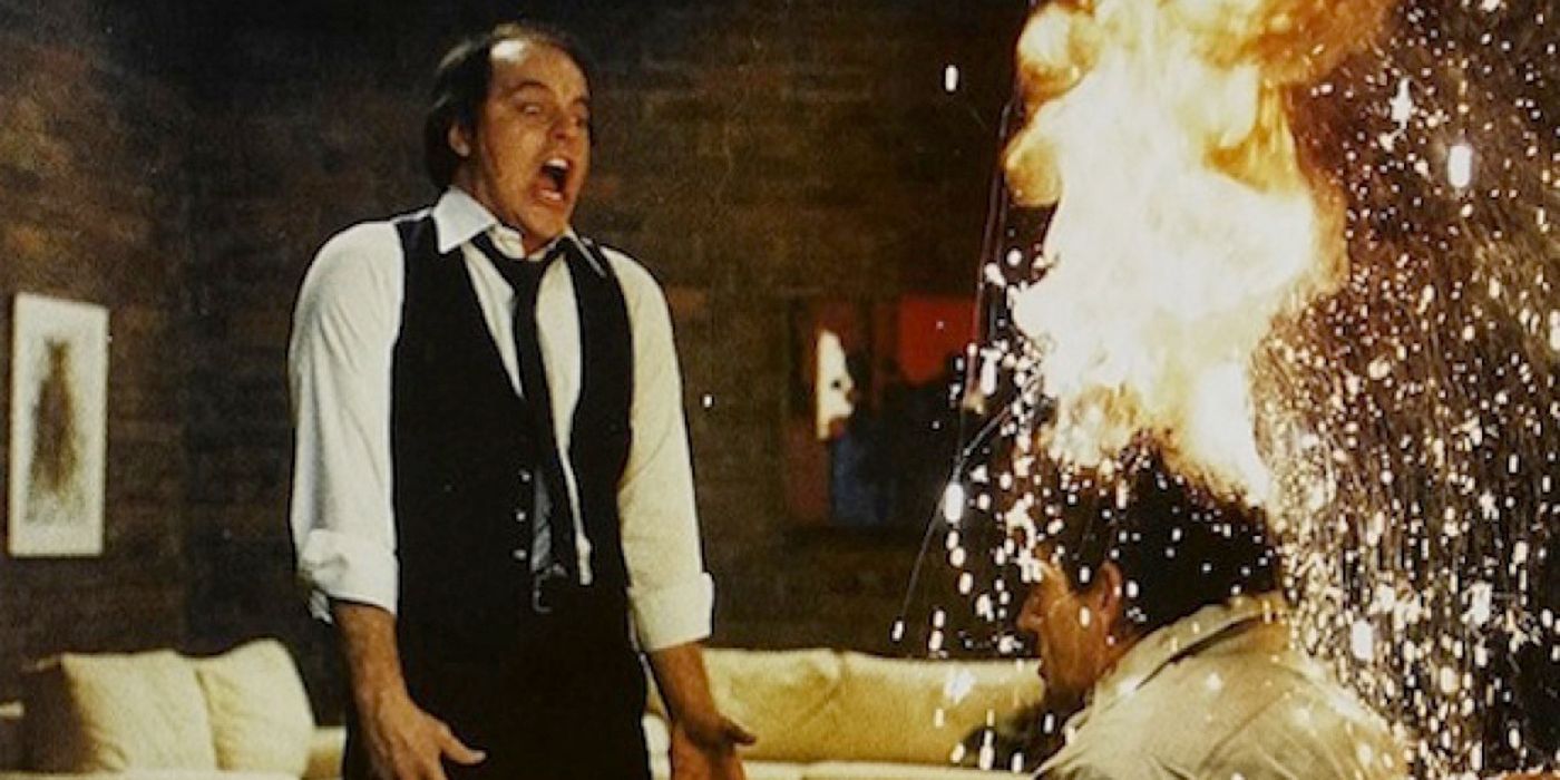 The head explosion scene from Scanners.