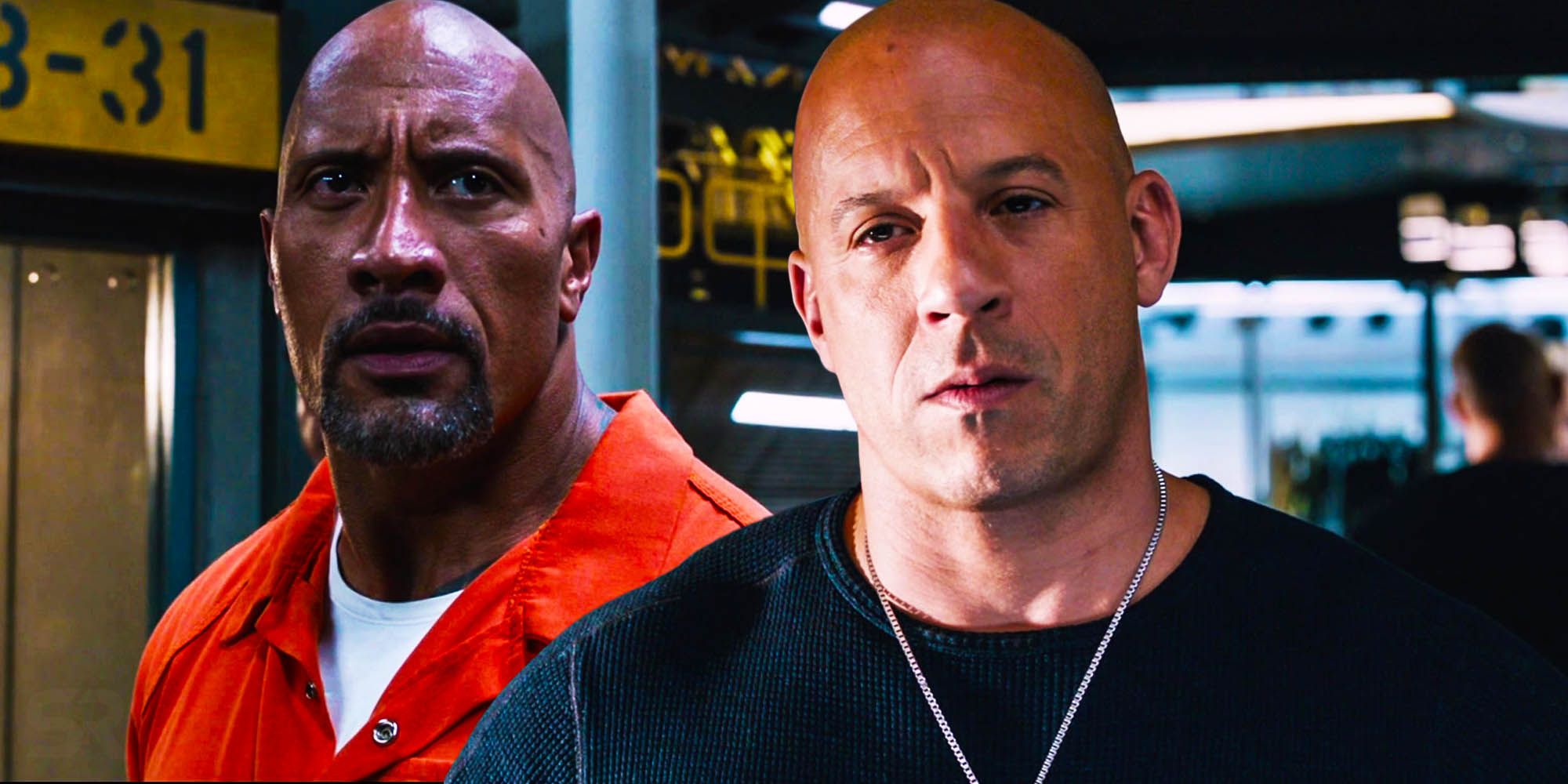 The rock vin diesel Feud Fast and furious 10 canon