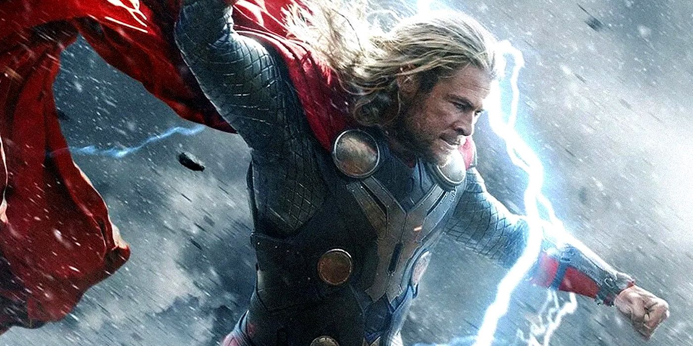 Thor rains down a lightning strike