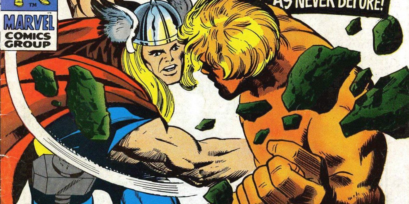 Adam Warlock Thor fight