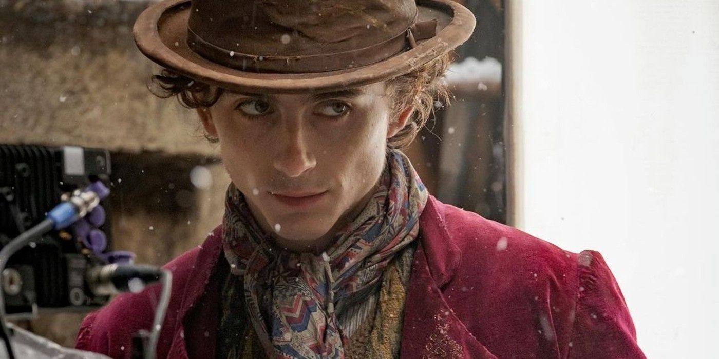 Timothee Chalamet as Willy Wonka for Wonka movie