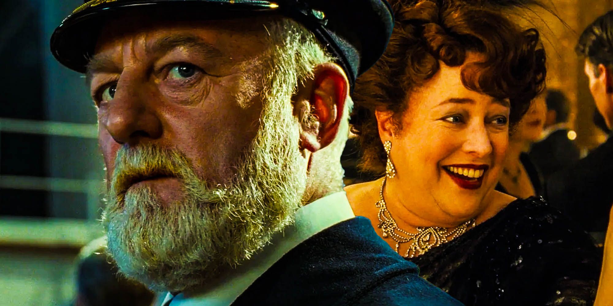 Titanic, real character, Captain Smith, Molly Brown, Kathy Bates