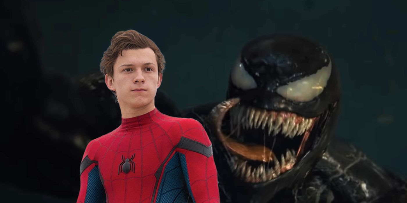 Tom Hardy Venom Spider-Man Art
