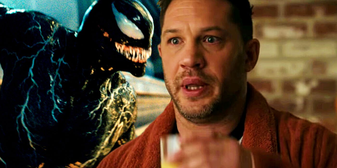 Tom Hardy as Eddie Brock in Venom 2