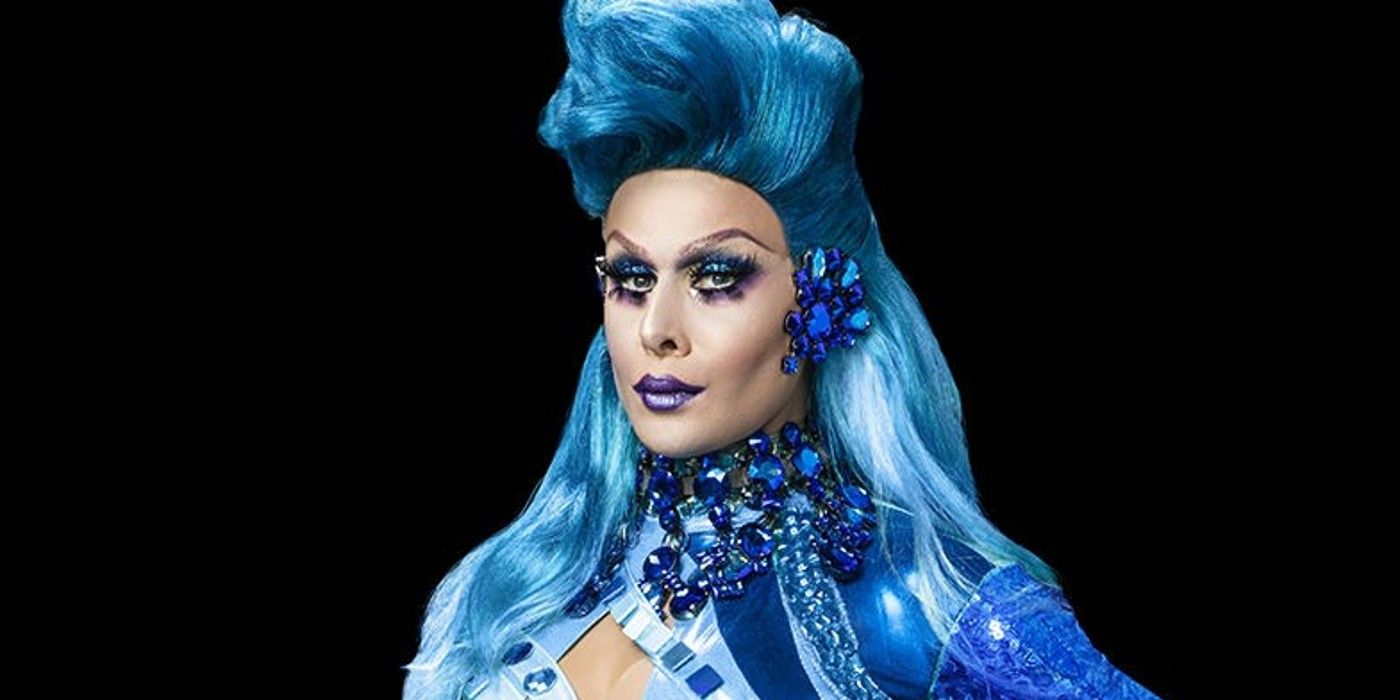 Trinity Taylor wearing blue in the Season 9 Promo