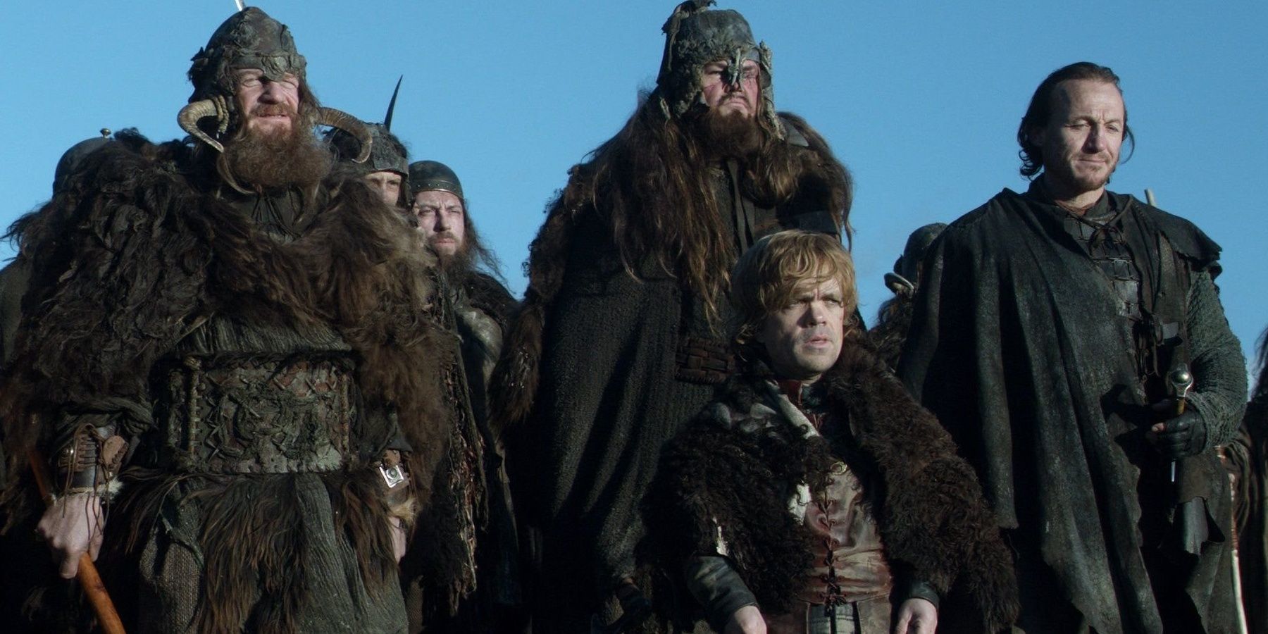 Tyrion and Bronn lead the hill tribes in Game of Thrones