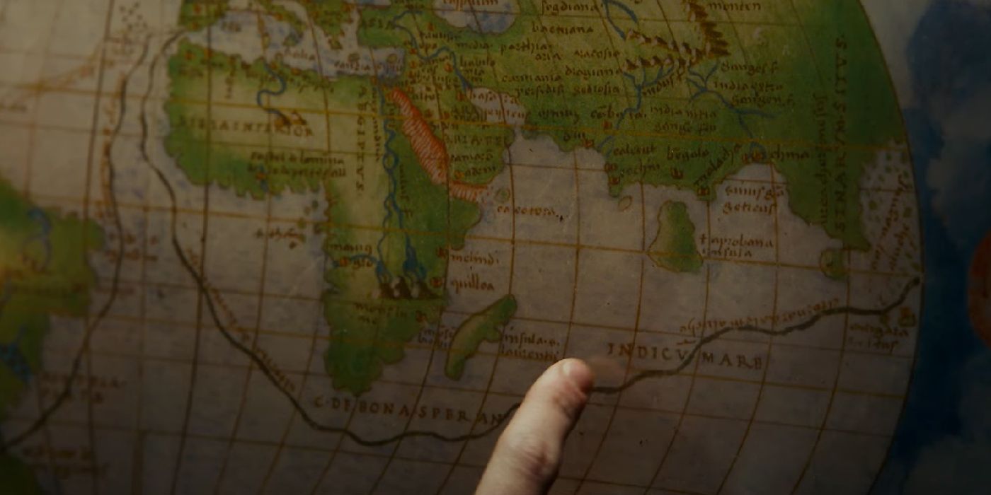 Uncharted Movie Magellan Map