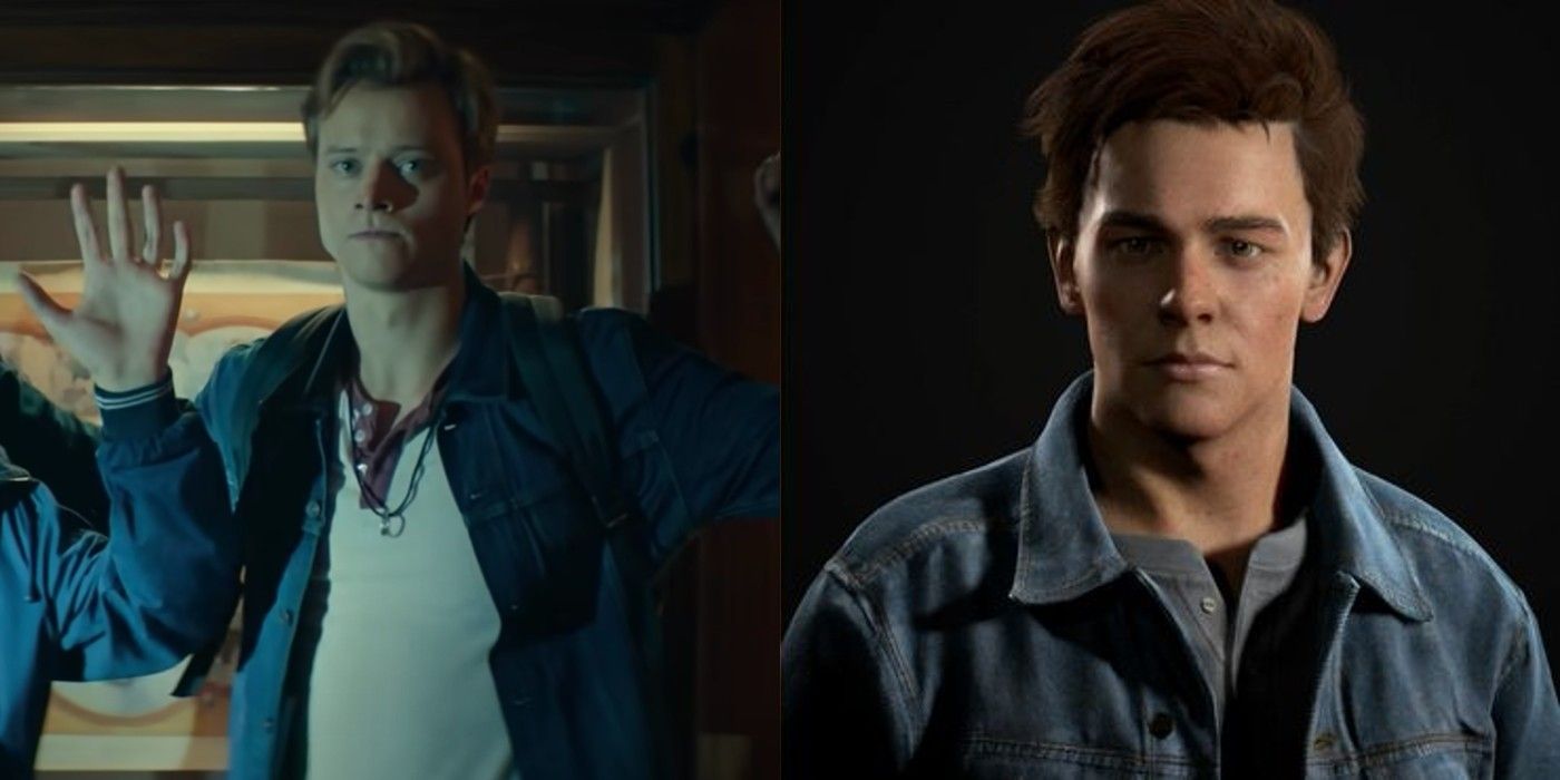 Rudy Pankow plays young Sam Drake in the Uncharted movie