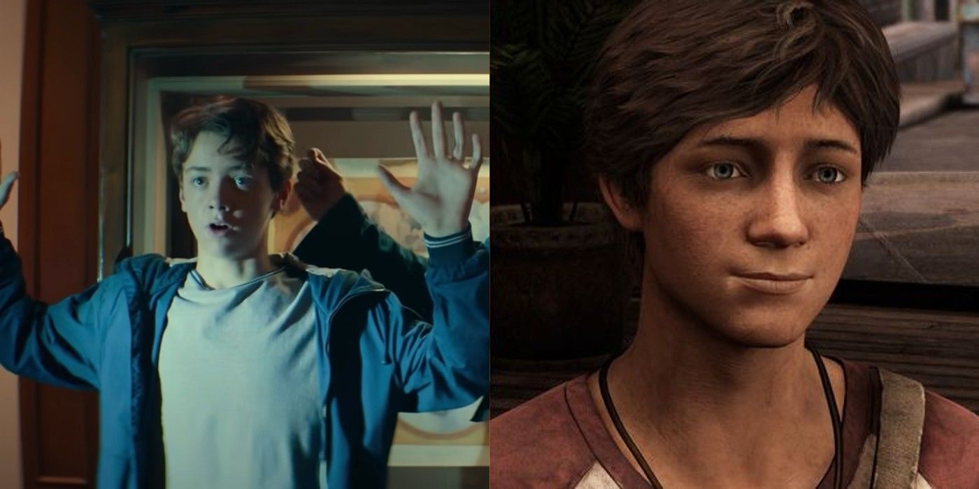 Tiernan Jones plays young Nathan Drake in the Uncharted movie