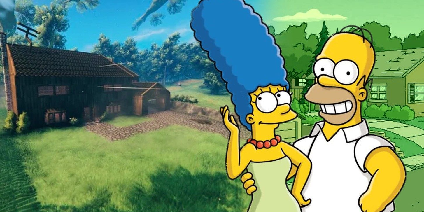 Valheim Player Recreates The Simpsons' House
