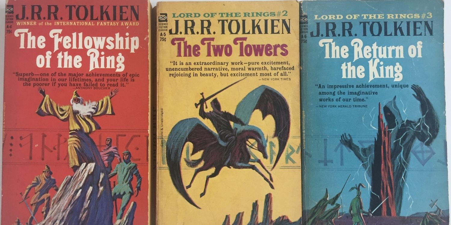 Vintage Lord of the Rings covers