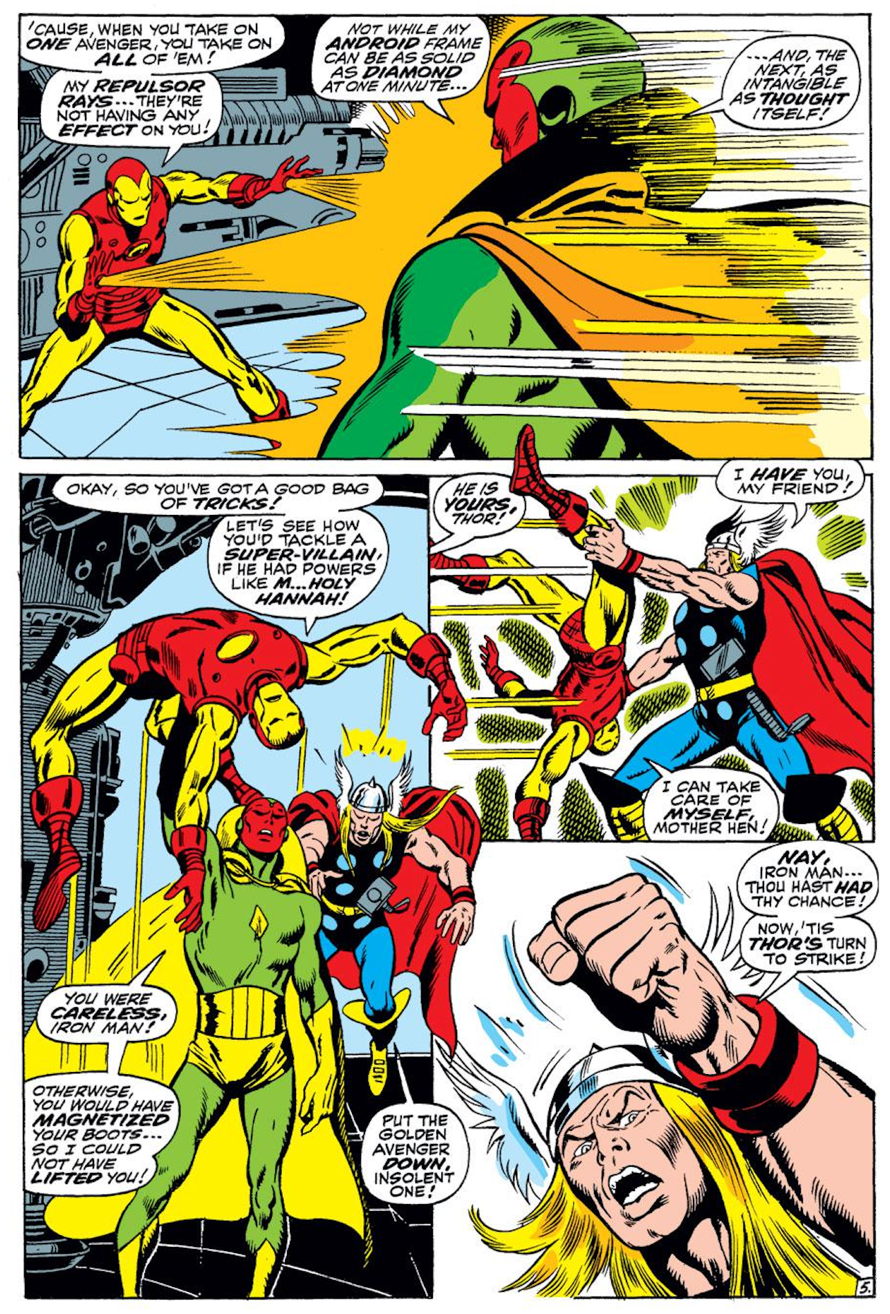 Iron Man vs Vision: Who’d Win a Comics Battle