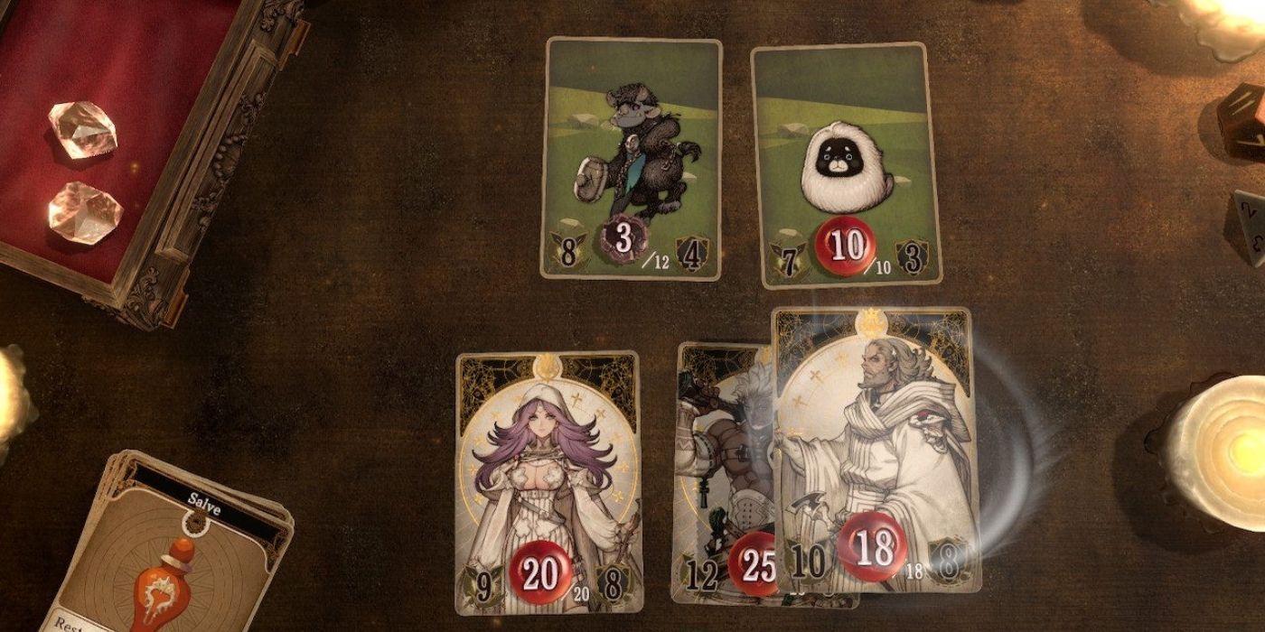 A game of cards in the Voice of Cards demo