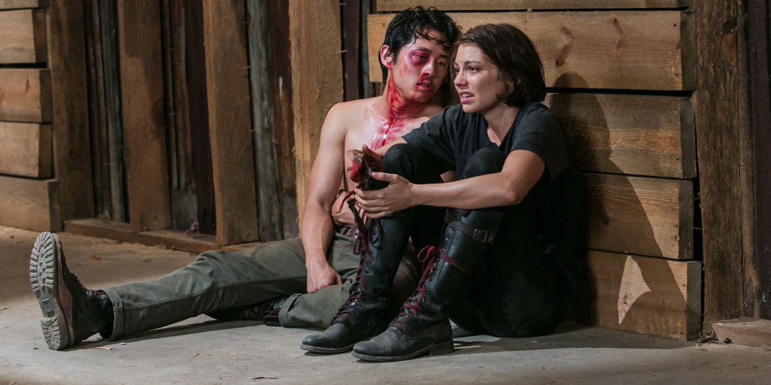 Walking Dead - Glenn and Maggie in Made to Suffer