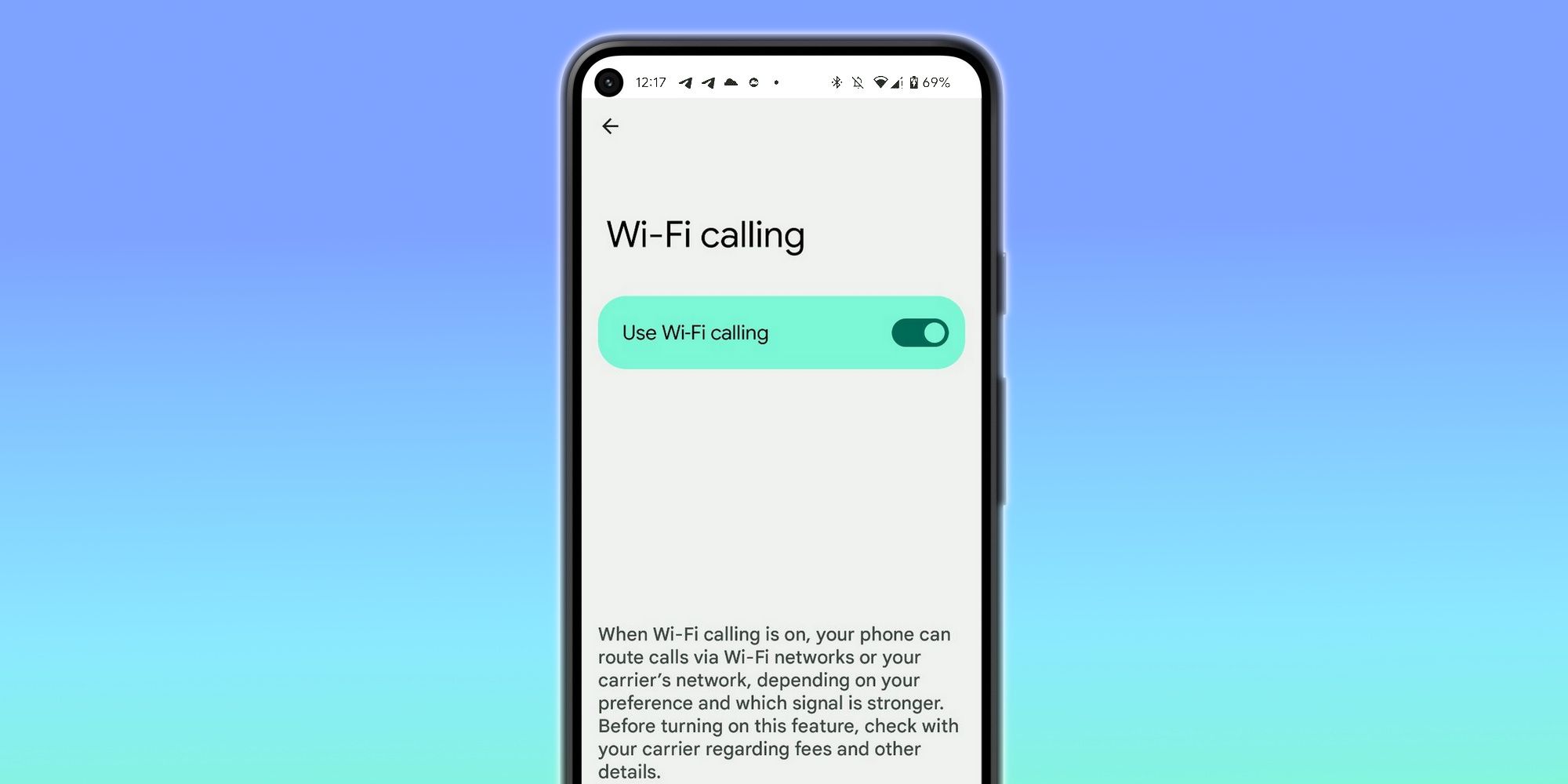 Wifi calling trick for android phones