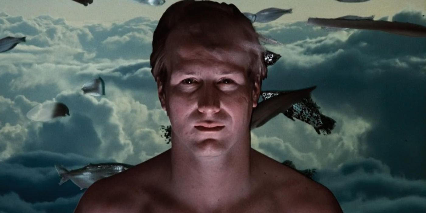 William Hurt in a trance in Altered States.