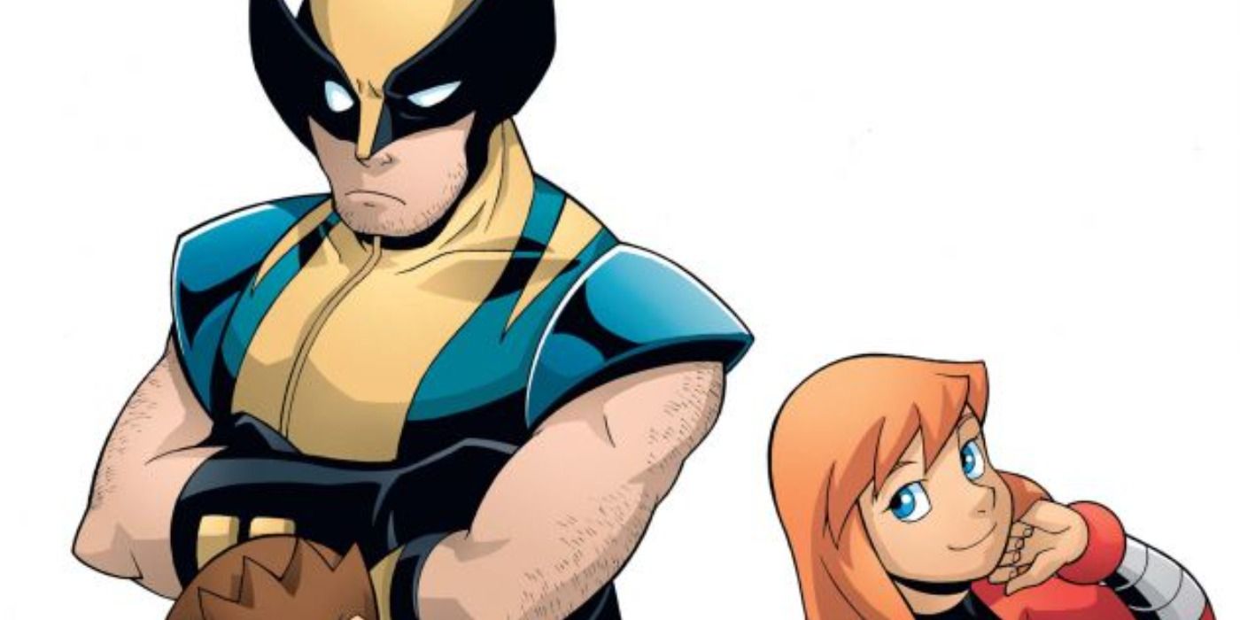 Wolverine isn't happy to be with the Power Pack in Marvel Comics.