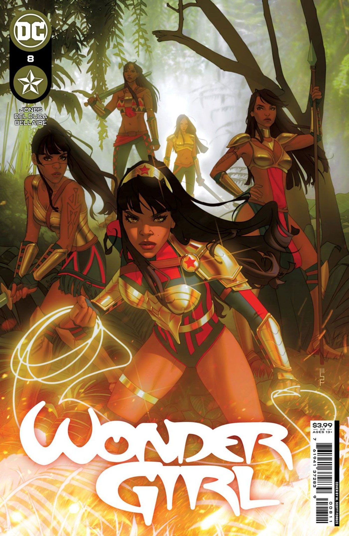 Wonder Girl 8 cover