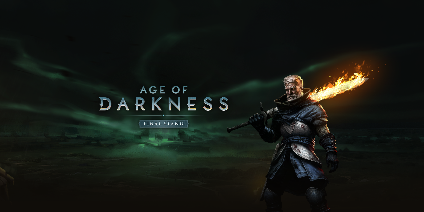 Age of Darkness Final Stand Banner with Title