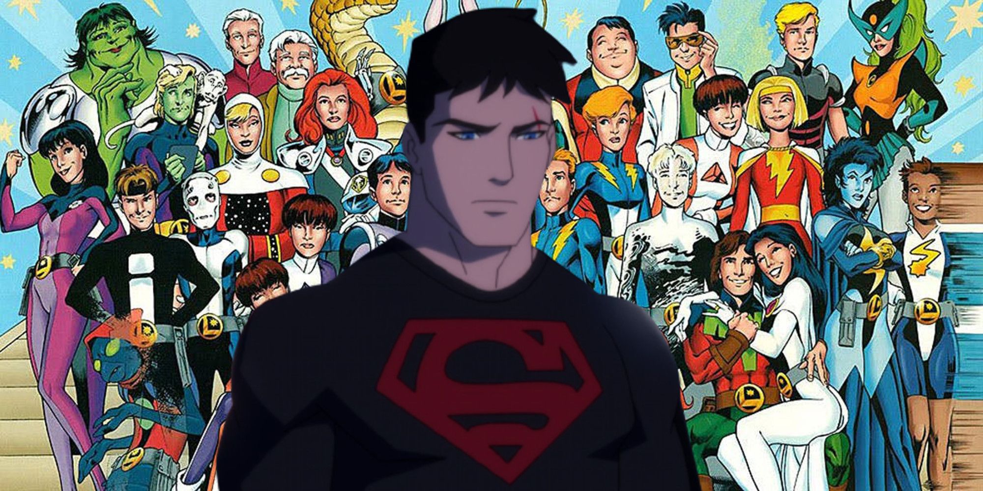 Young Justice Superboy Legion of Superheroes