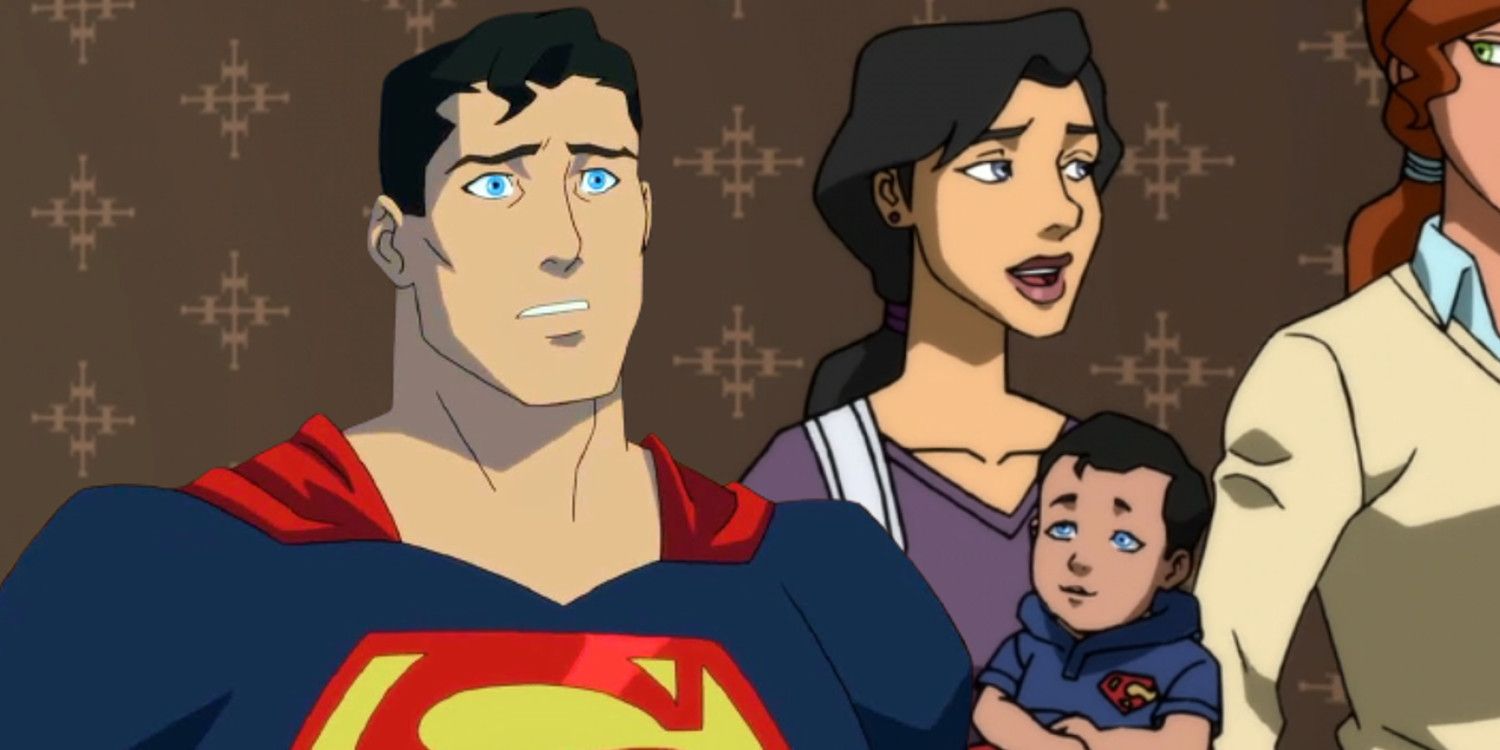 Superman watches Darkseid attack Earth in Young Justice