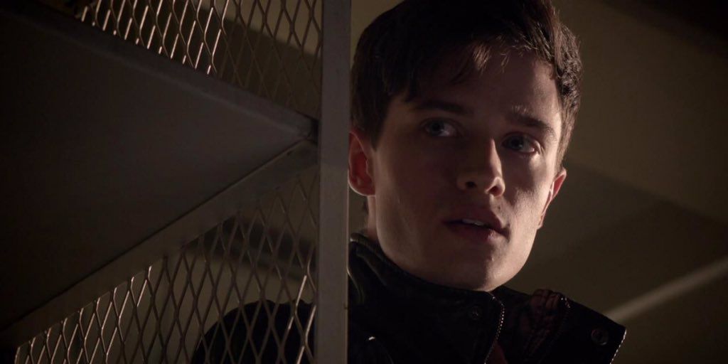 A young Peter Hale in Teen Wolf.