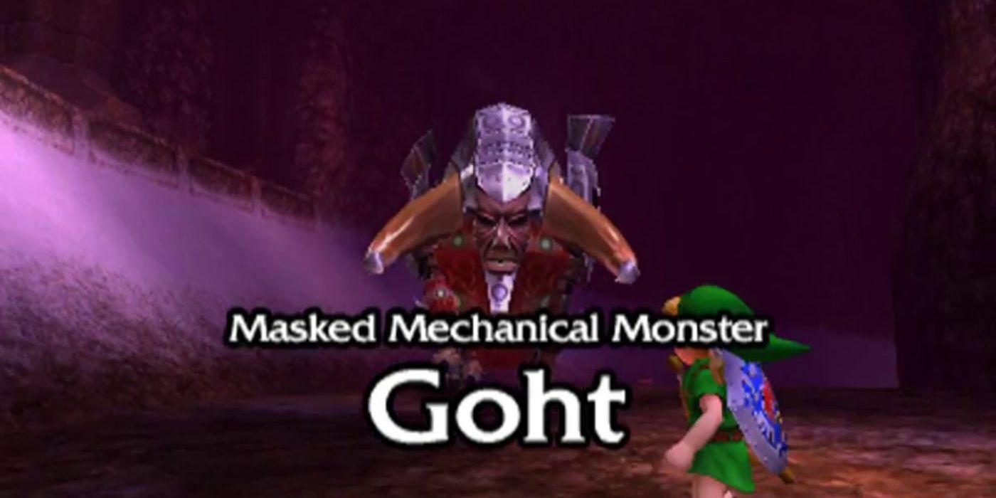 Goht prepares for battle in Majora's Mask.