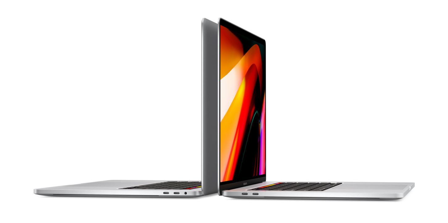 Two MacBook Pros side-by-side