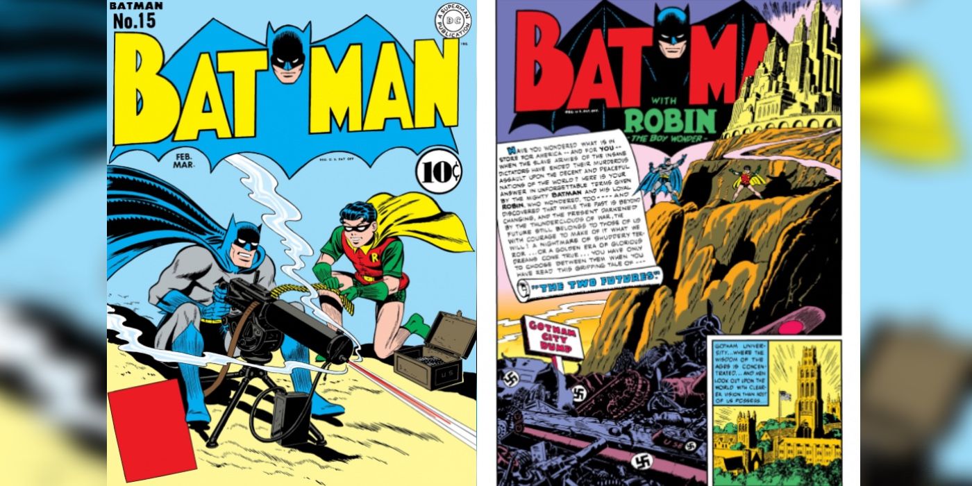 Batman and Robin issue #15 cover and story