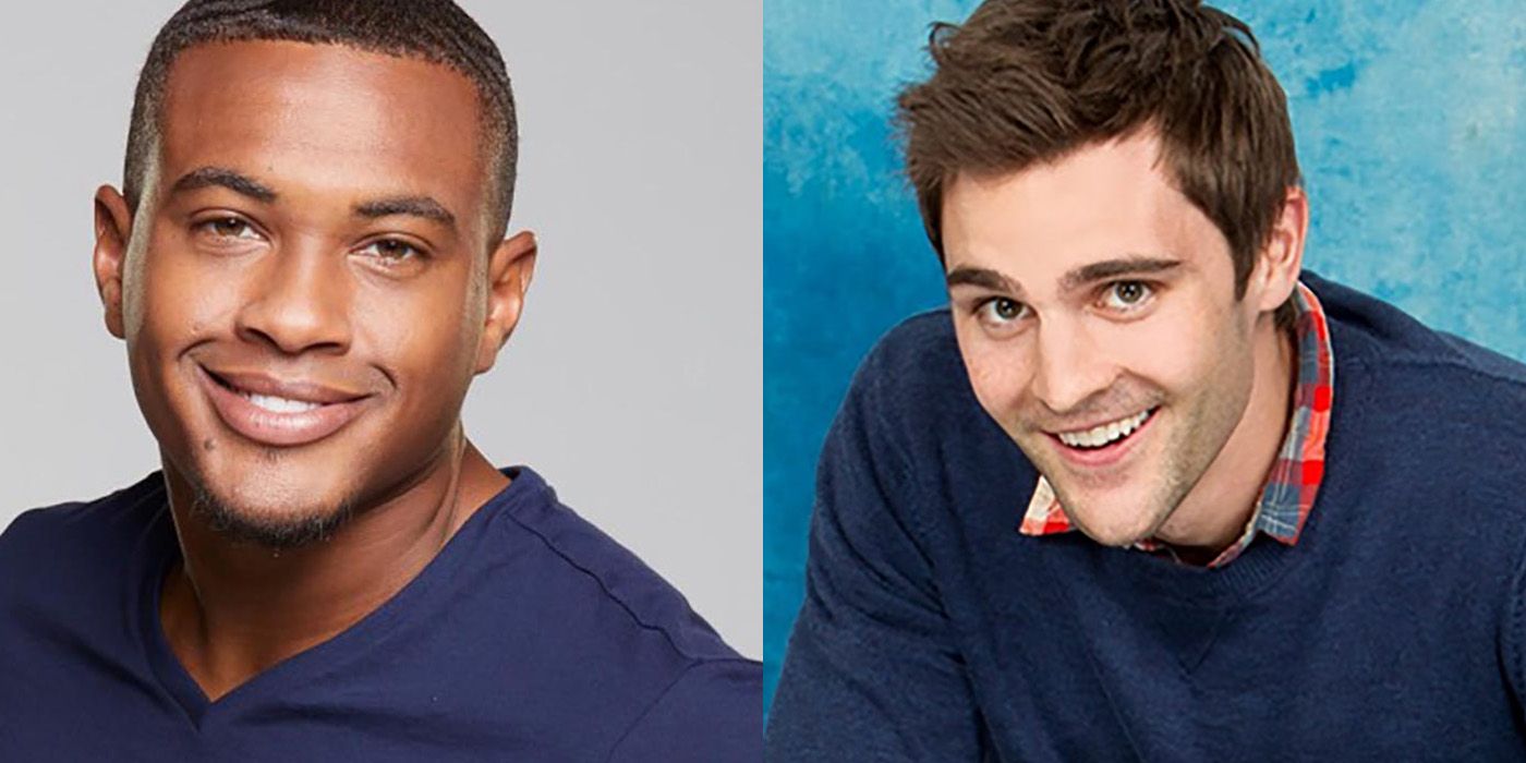 Split image of David and Nick from Big Brother.