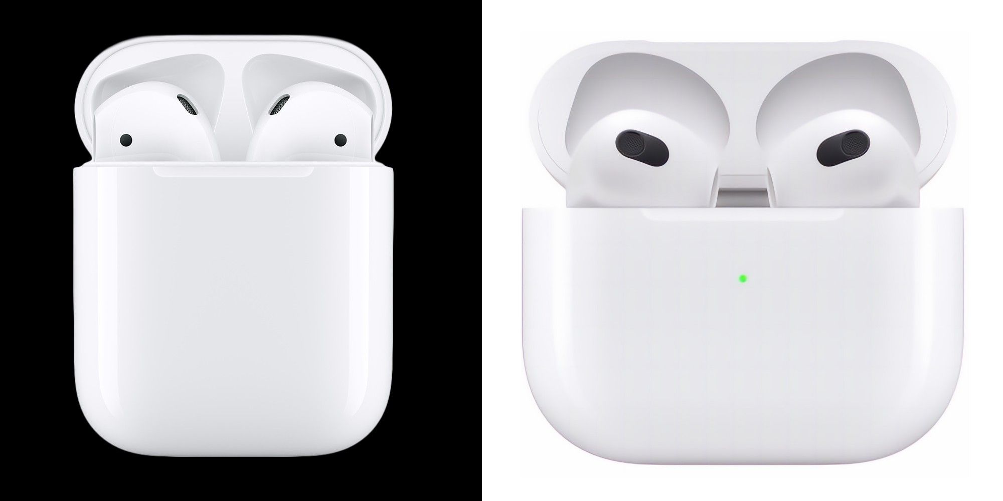 comparing 2nd and 3rd gen airpods
