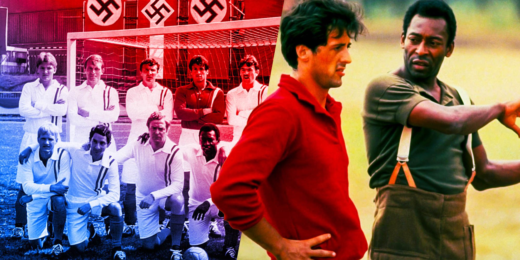 escape to victory sylvester stallone every real footballer
