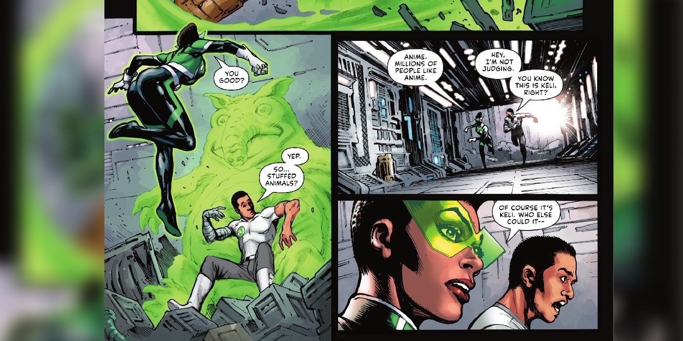 Green Lantern Just Opened the Door to Anime Cameos in DC Comics