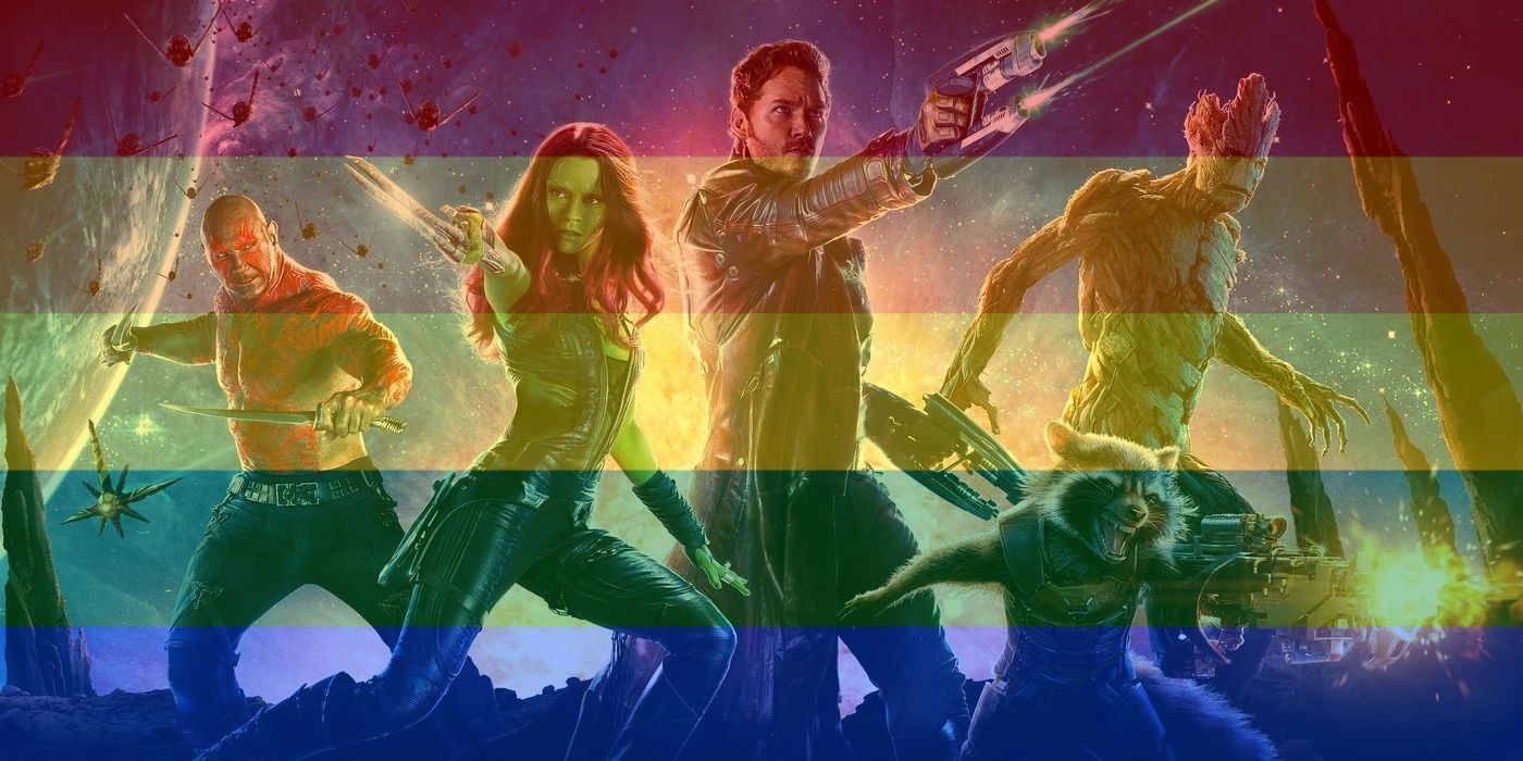 guardians of the galaxy rainbow flag