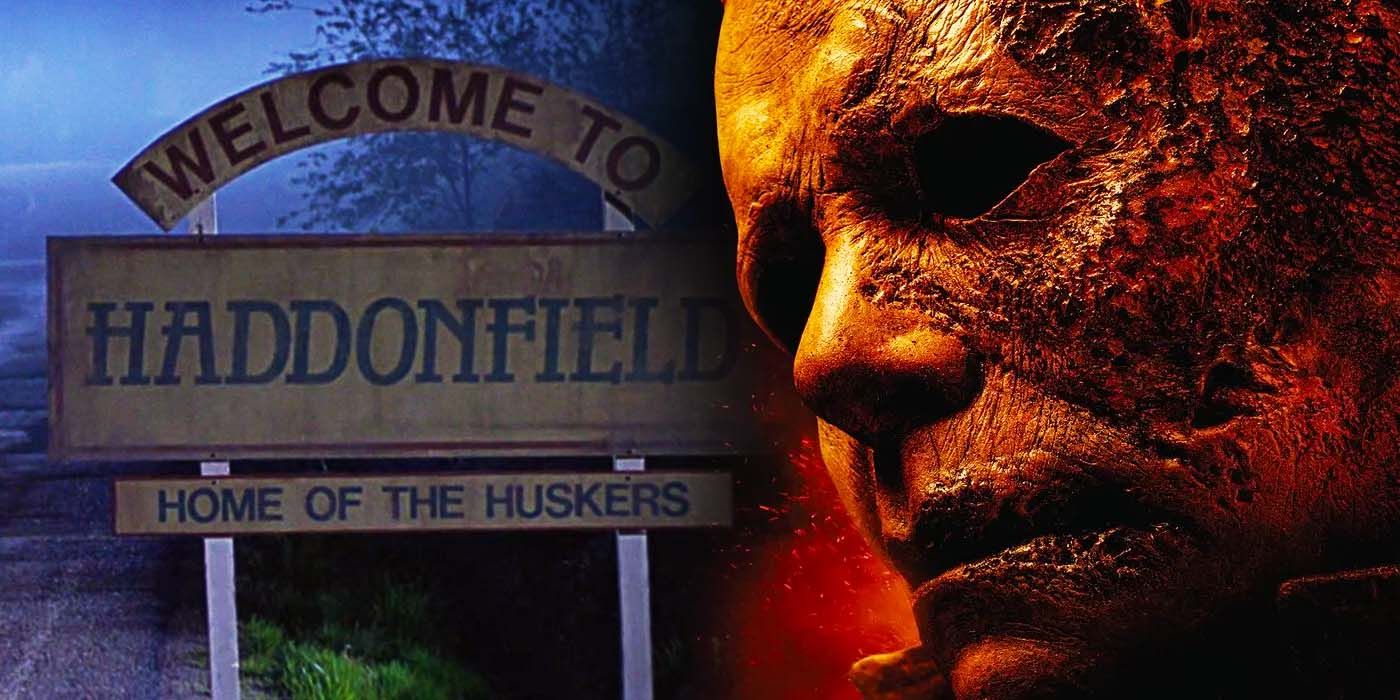 halloween kills haddonfield welcome sign