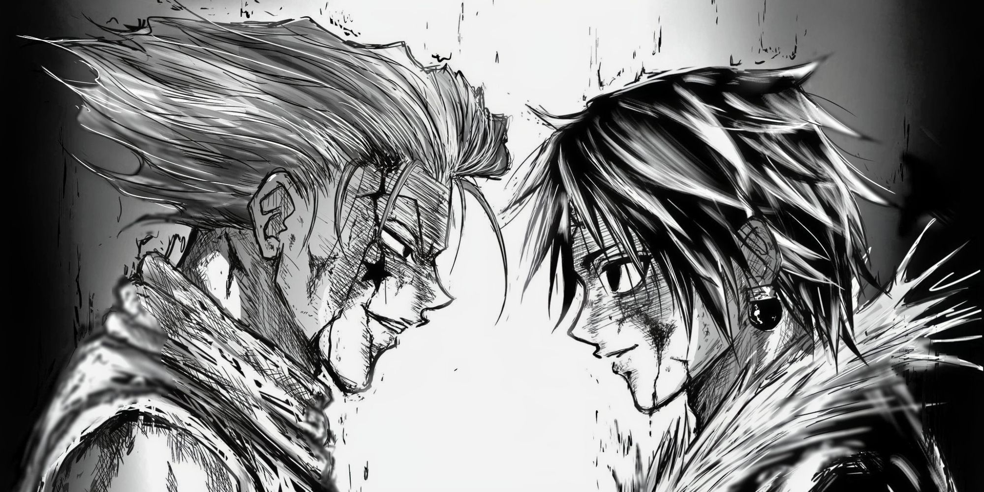 353- 354 Chrollo Vs Hisoka Full Fight Part 2 