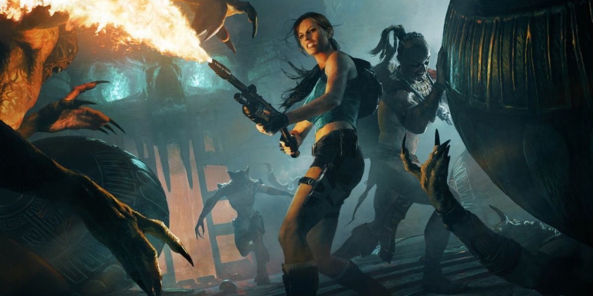Lara Croft Temple of Osiris, Guardian of Light Switch Versions Coming 2022
