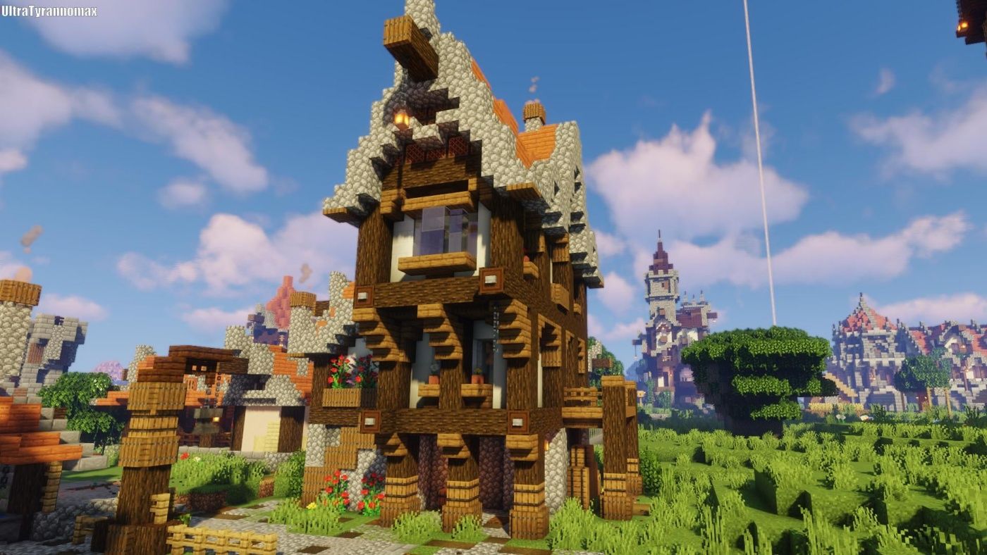 Minecraft Player Builds A Medieval House Inspired By New World