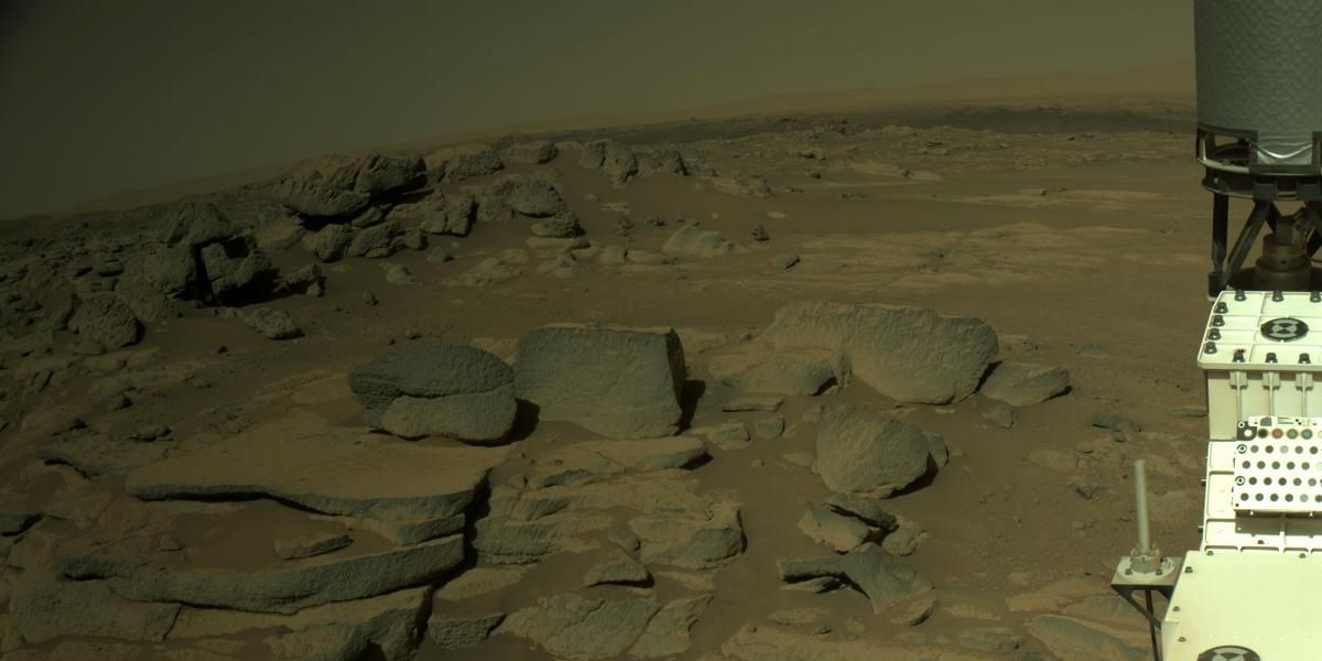 NASAs Perseverance Rover Poses In Spooky Mars Photo