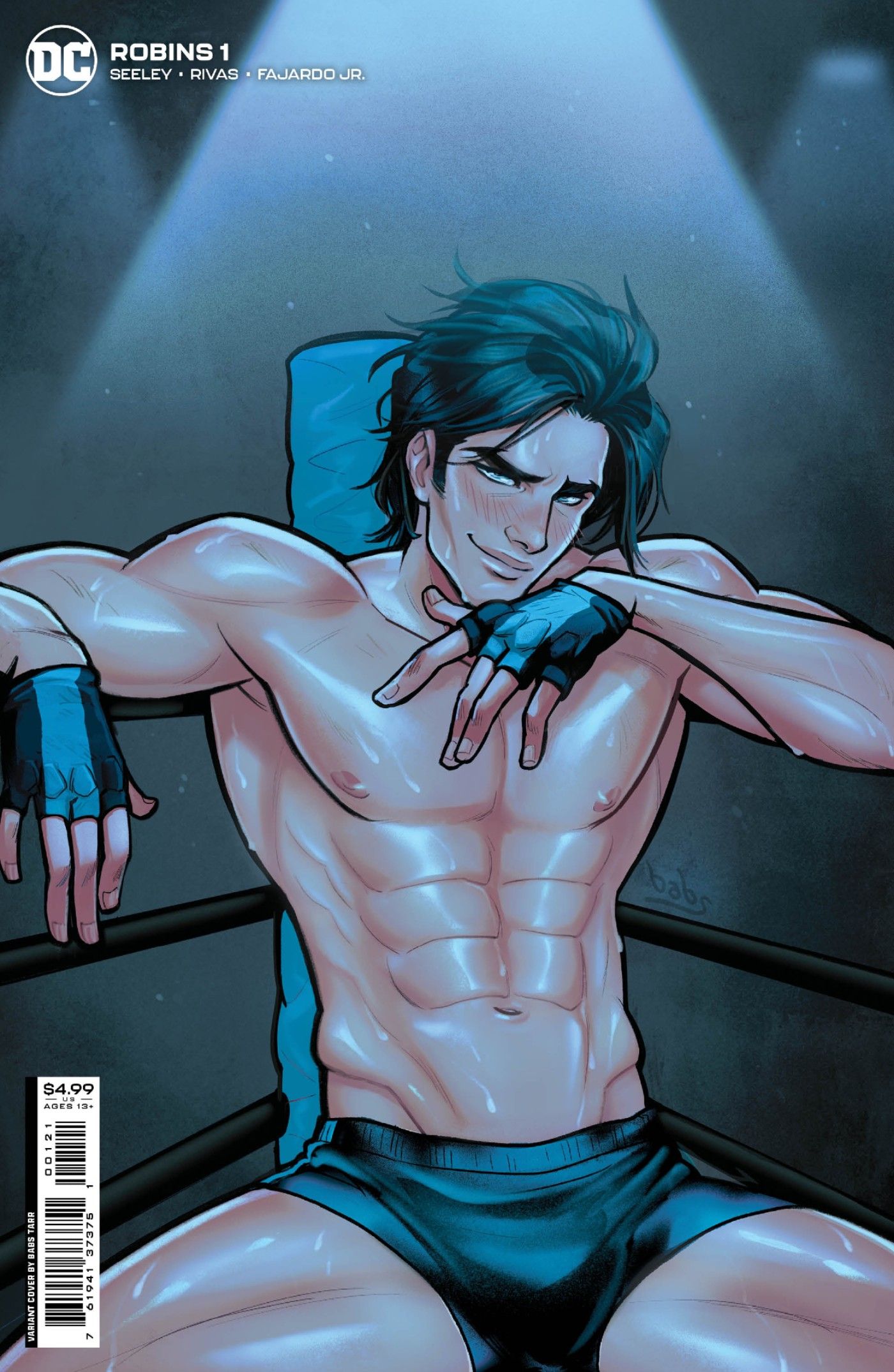 Nightwing, Red Hood, Spoiler & Red Robin Get Steamy Variant Covers