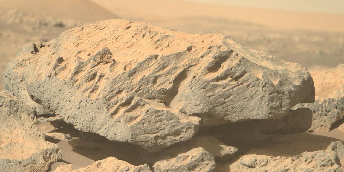 Photo of Martian rocks by NASA's Perseverance rover