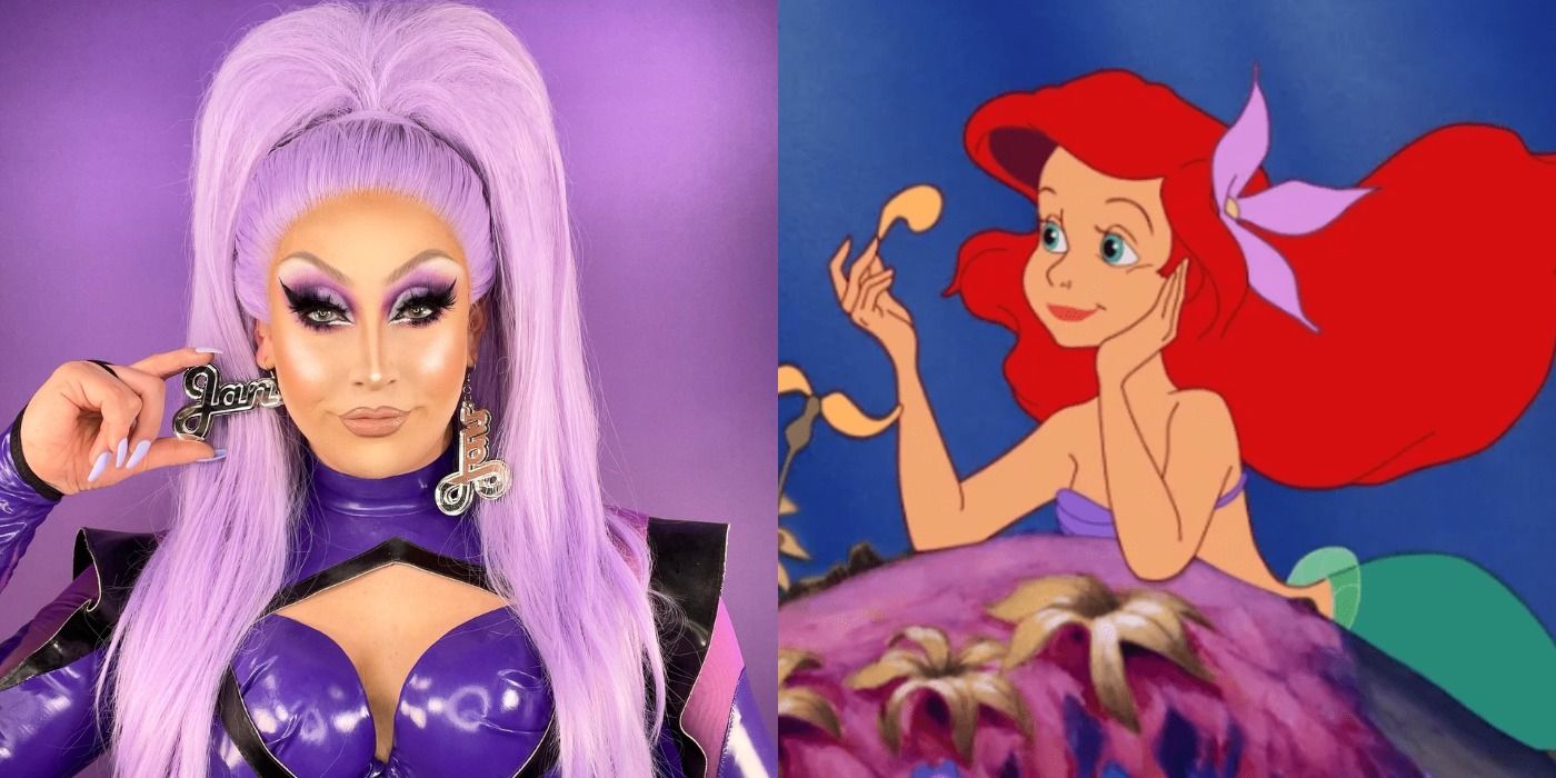 Split image of Jan and Ariel